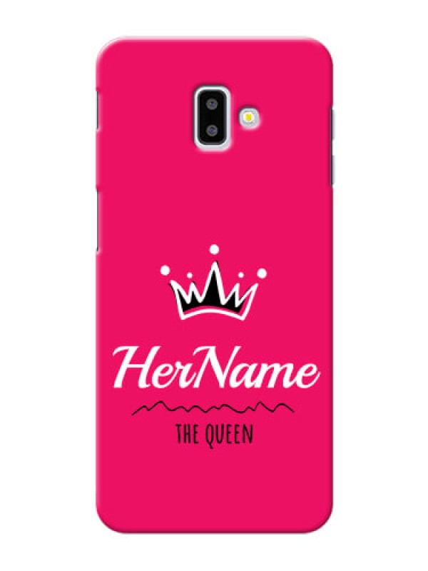 Custom Galaxy J6 Plus Queen Phone Case with Name
