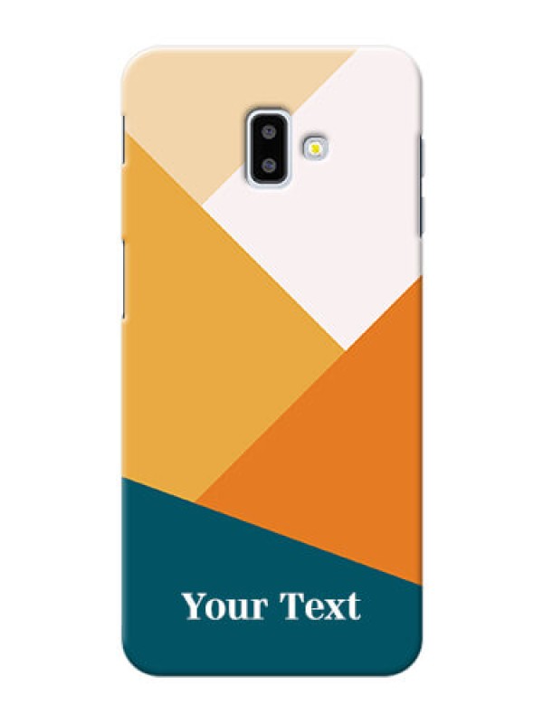 Custom Galaxy J6 Plus Custom Phone Cases: Stacked Multi-colour Design