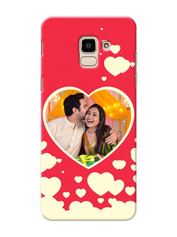 Custom Samsung Galaxy J6 Love Symbols Mobile Case Design
