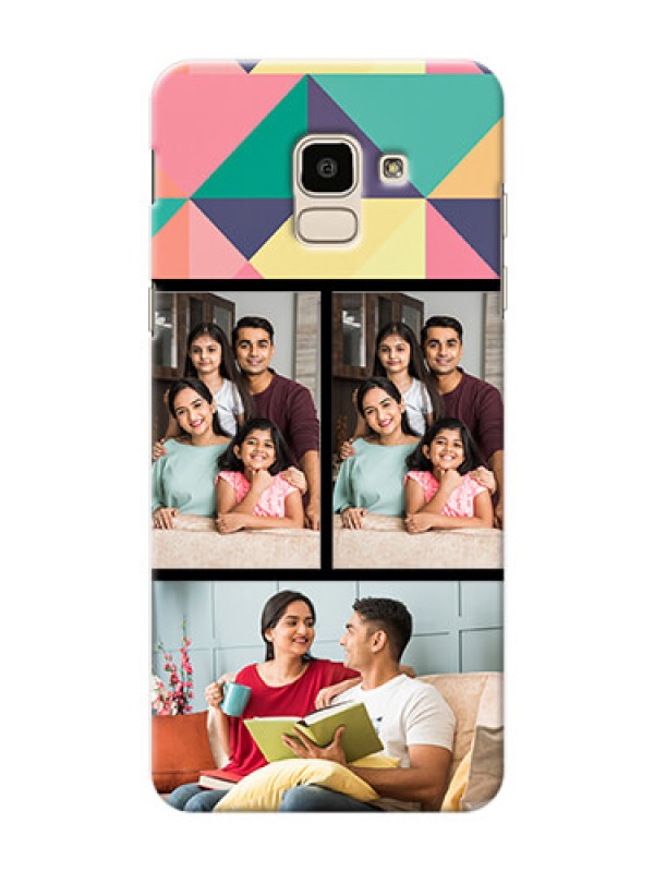 Custom Samsung Galaxy J6 Bulk Picture Upload Mobile Case Design