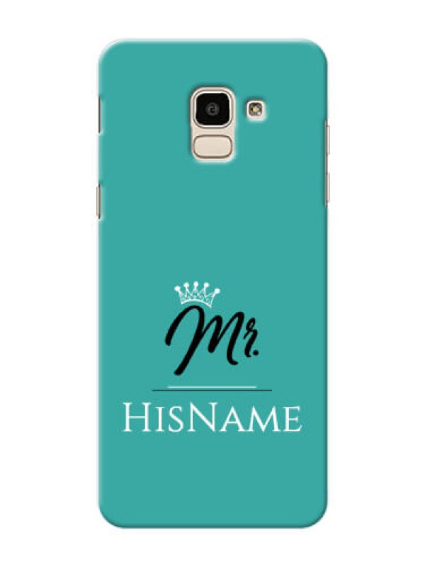 Custom Galaxy J6 Custom Phone Case Mr with Name