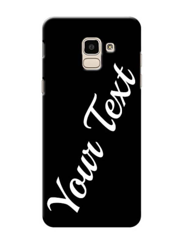 Custom Galaxy J6 Custom Mobile Cover with Your Name