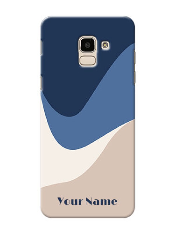 Custom Galaxy J6 Back Covers: Abstract Drip Art Design