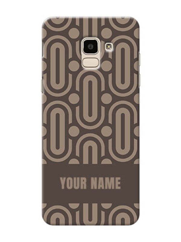 Custom Galaxy J6 Custom Phone Covers: Captivating Zero Pattern Design