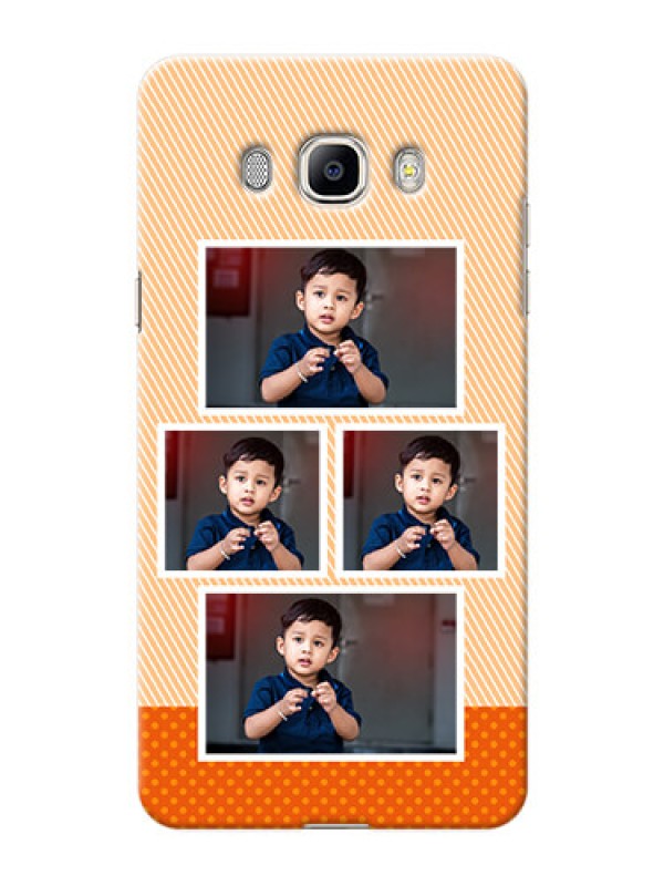 Custom Samsung Galaxy J7 (2016) Bulk Photos Upload Mobile Case  Design