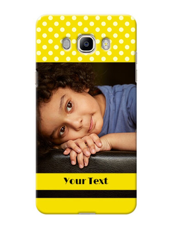Custom Samsung Galaxy J7 (2016) Bright Yellow Mobile Case Design