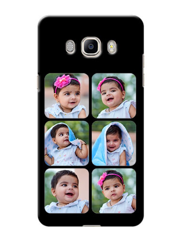 Custom Samsung Galaxy J7 (2016) Multiple Pictures Mobile Back Case Design