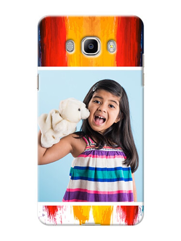 Custom Samsung Galaxy J7 (2016) Colourful Mobile Cover Design