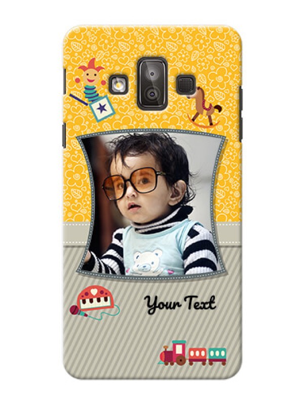 Custom Samsung Galaxy J7 Duo Baby Picture Upload Mobile Cover Design