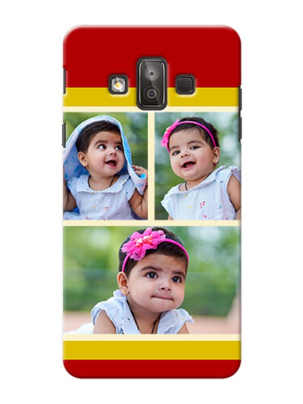 Custom Samsung Galaxy J7 Duo Multiple Picture Upload Mobile Cover Design