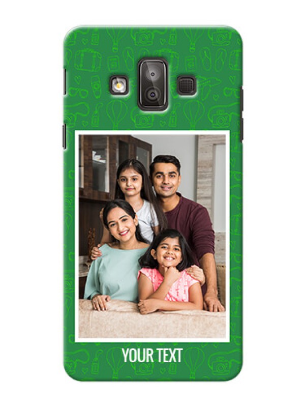Custom Samsung Galaxy J7 Duo Multiple Picture Upload Mobile Back Cover Design