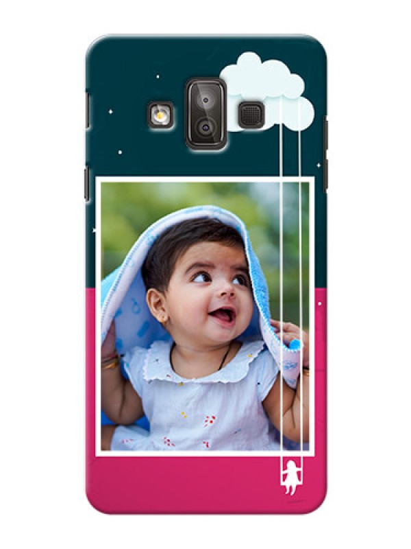 Custom Samsung Galaxy J7 Duo Cute Girl Abstract Mobile Case Design