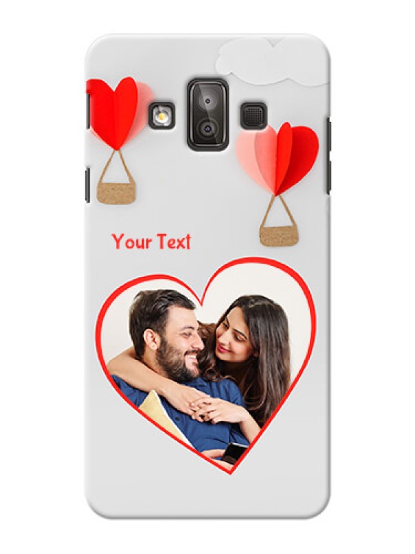 Custom Samsung Galaxy J7 Duo Love Abstract Mobile Case Design