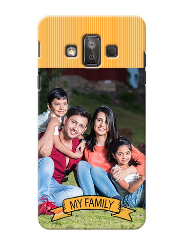Custom Samsung Galaxy J7 Duo my family Design