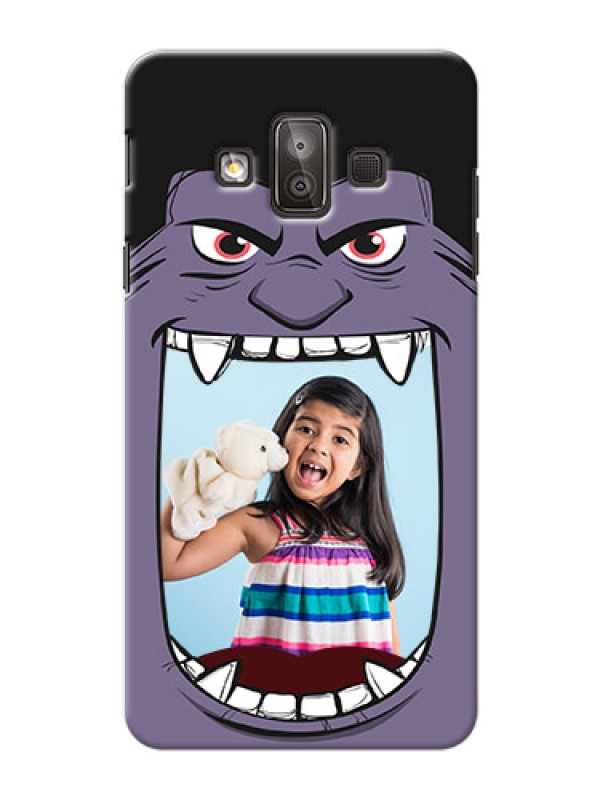 Custom Samsung Galaxy J7 Duo angry monster backcase Design
