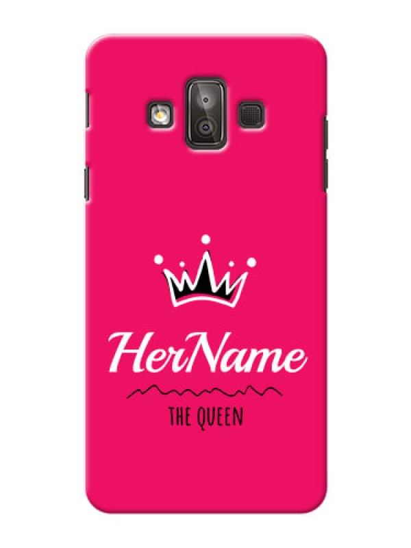 Custom Galaxy J7 Duo Queen Phone Case with Name