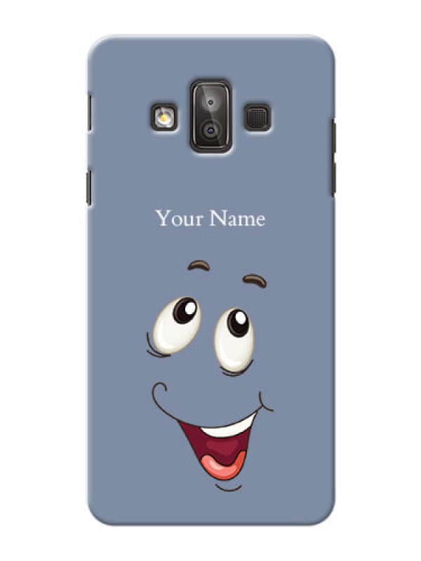 Custom Galaxy J7 Duo Phone Back Covers: Laughing Cartoon Face Design