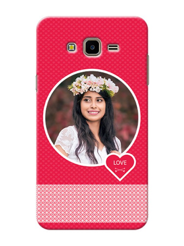 Custom Samsung Galaxy J7 Nxt Pink Design Pattern Mobile Case Design