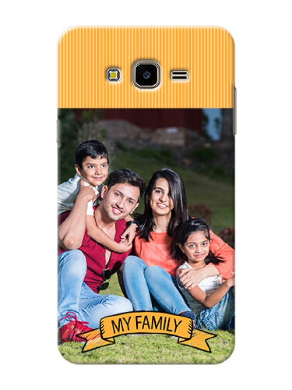 Custom Samsung Galaxy J7 Nxt my family Design