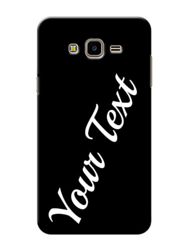Custom Galaxy J7 Nxt Custom Mobile Cover with Your Name