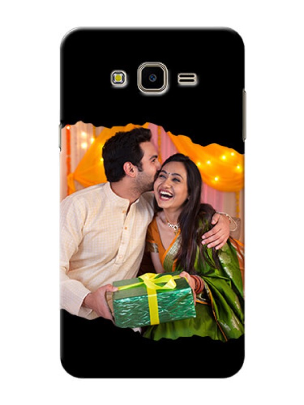 Custom Galaxy J7 Nxt Custom Phone Covers: Tear-off Design