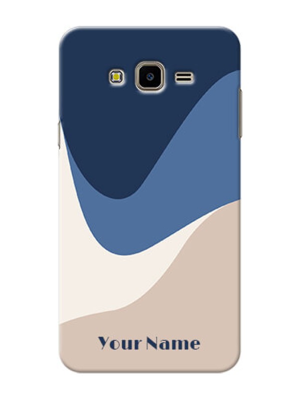 Custom Galaxy J7 Nxt Back Covers: Abstract Drip Art Design