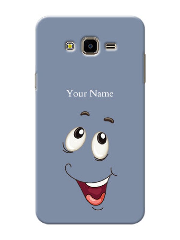 Custom Galaxy J7 Nxt Phone Back Covers: Laughing Cartoon Face Design