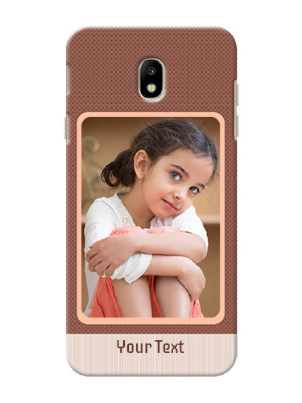 Custom Samsung Galaxy J7 Pro Simple Photo Upload Mobile Cover Design