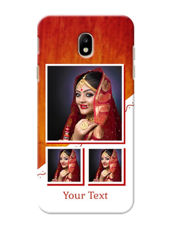 Custom Samsung Galaxy J7 Pro Wedding Memories Mobile Cover Design