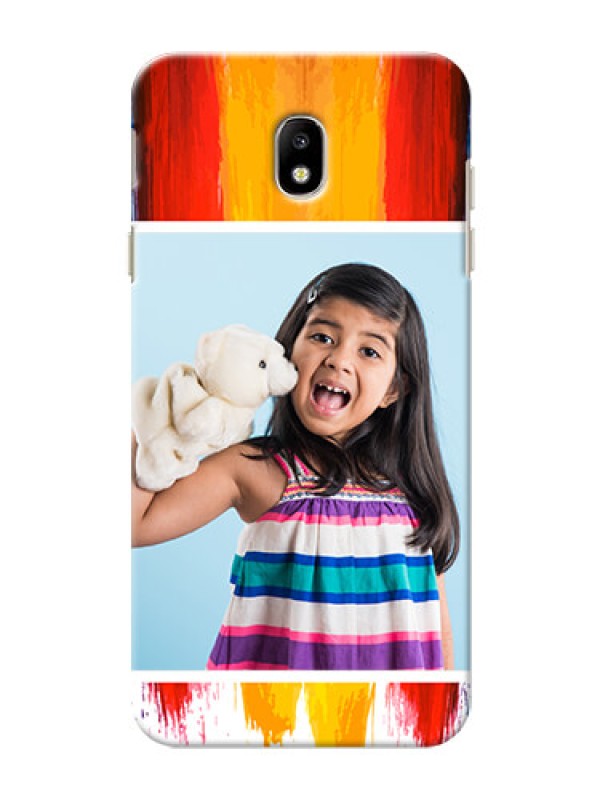 Custom Samsung Galaxy J7 Pro Colourful Mobile Cover Design
