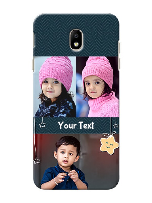 Custom Samsung Galaxy J7 Pro 3 image holder with hanging stars Design