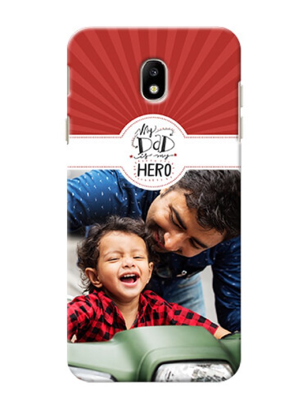 Custom Samsung Galaxy J7 Pro my dad hero Design