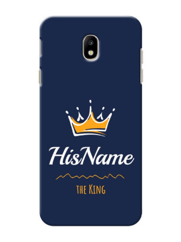 Custom Galaxy J7 Pro King Phone Case with Name