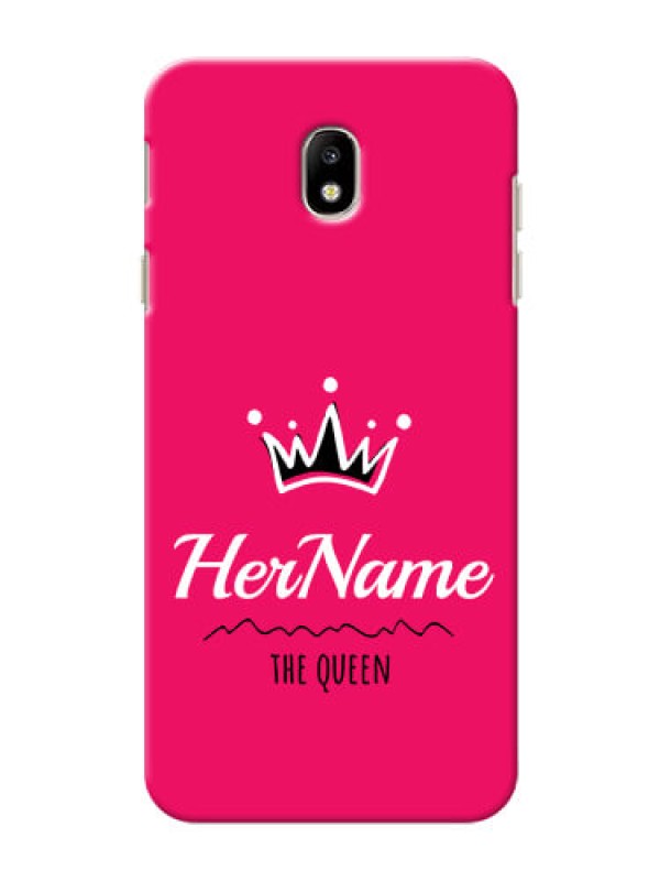 Custom Galaxy J7 Pro Queen Phone Case with Name