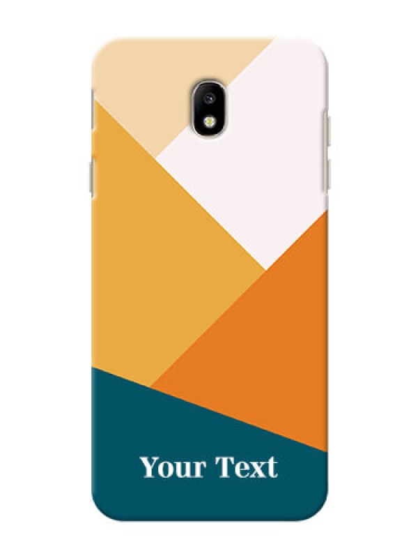 Custom Galaxy J7 Pro Custom Phone Cases: Stacked Multi-colour Design