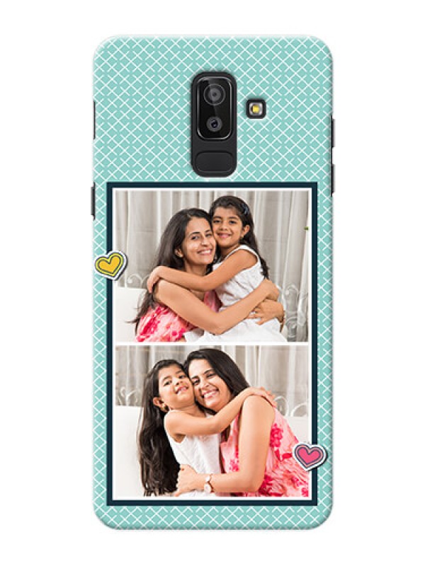 Custom Samsung Galaxy J8 2 image holder with pattern Design