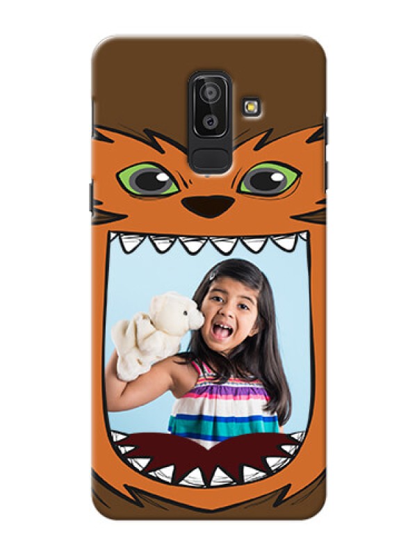 Custom Samsung Galaxy J8 owl monster backcase Design