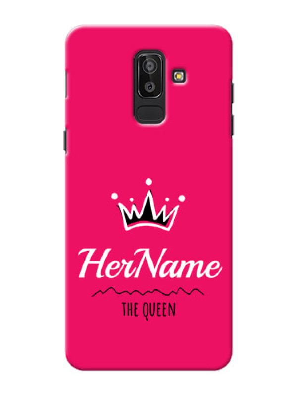 Custom Galaxy J8 Queen Phone Case with Name