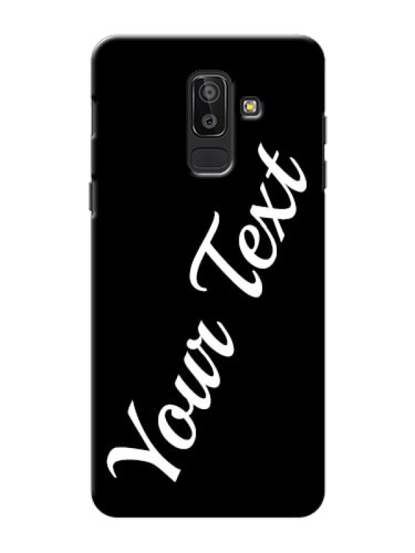 Custom Galaxy J8 Custom Mobile Cover with Your Name