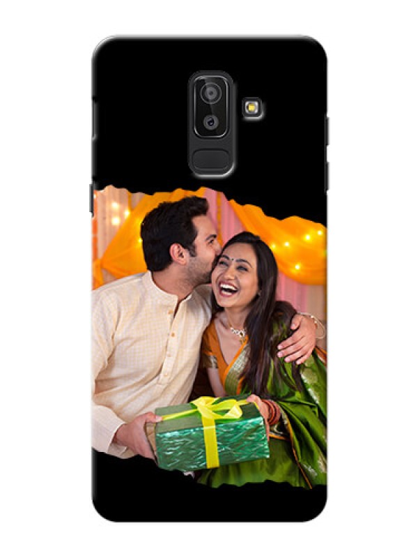 Custom Galaxy J8 Custom Phone Covers: Tear-off Design