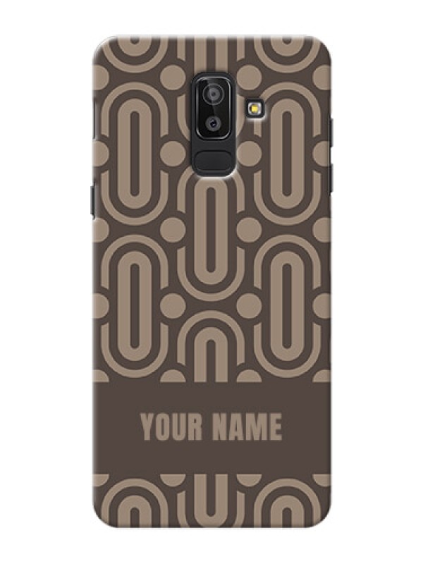Custom Galaxy J8 Custom Phone Covers: Captivating Zero Pattern Design