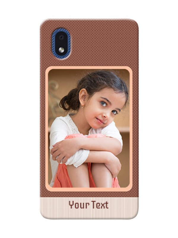 Custom Galaxy M01 Core Phone Covers: Simple Pic Upload Design