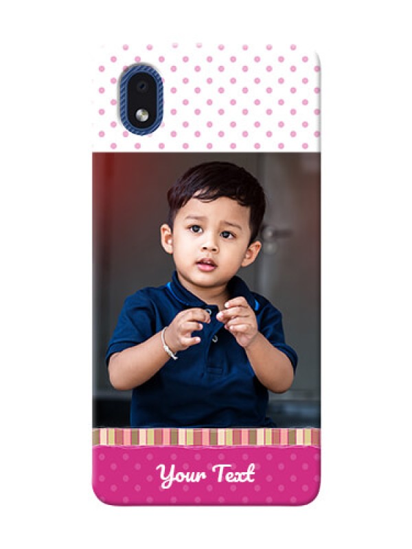 Custom Galaxy M01 Core custom mobile cases: Cute Girls Cover Design