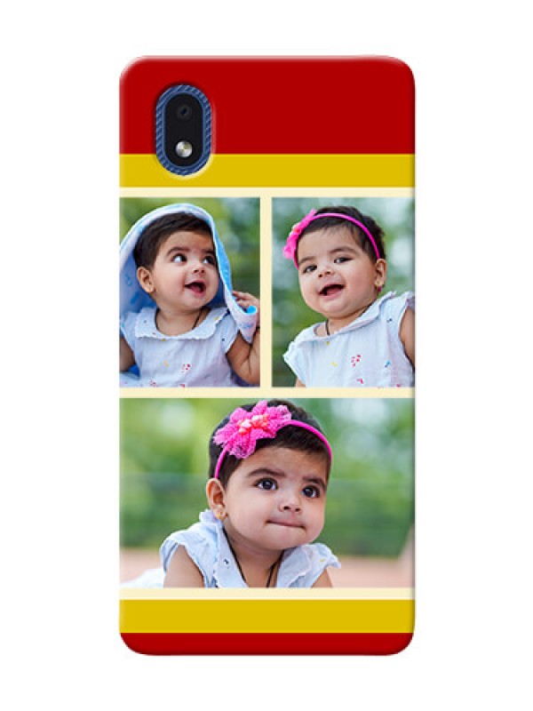 Custom Galaxy M01 Core mobile phone cases: Multiple Pic Upload Design