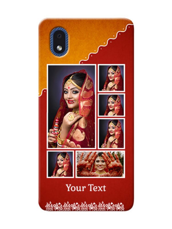 Custom Galaxy M01 Core customized phone cases: Wedding Pic Upload Design