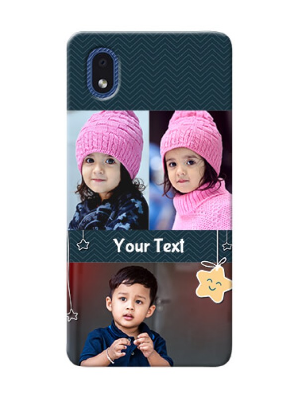 Custom Galaxy M01 Core Mobile Back Covers Online: Hanging Stars Design