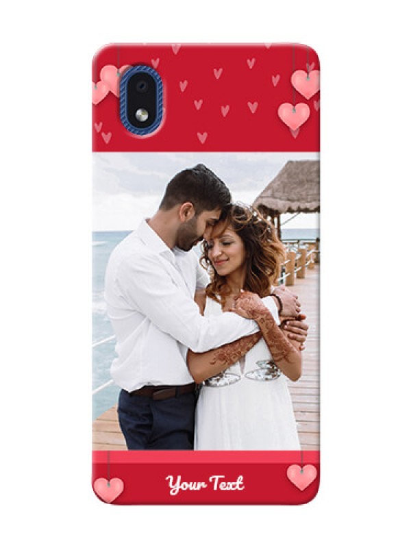 Custom Galaxy M01 Core Mobile Back Covers: Valentines Day Design