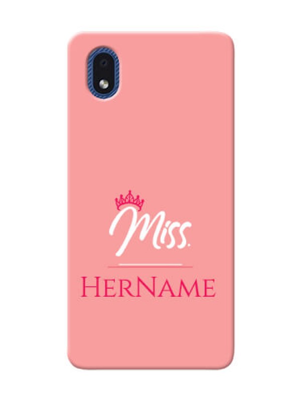 Custom Galaxy M01 Core Custom Phone Case Mrs with Name