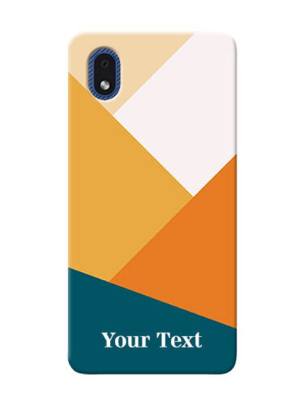 Custom Galaxy M01 Core Custom Phone Cases: Stacked Multi-colour Design