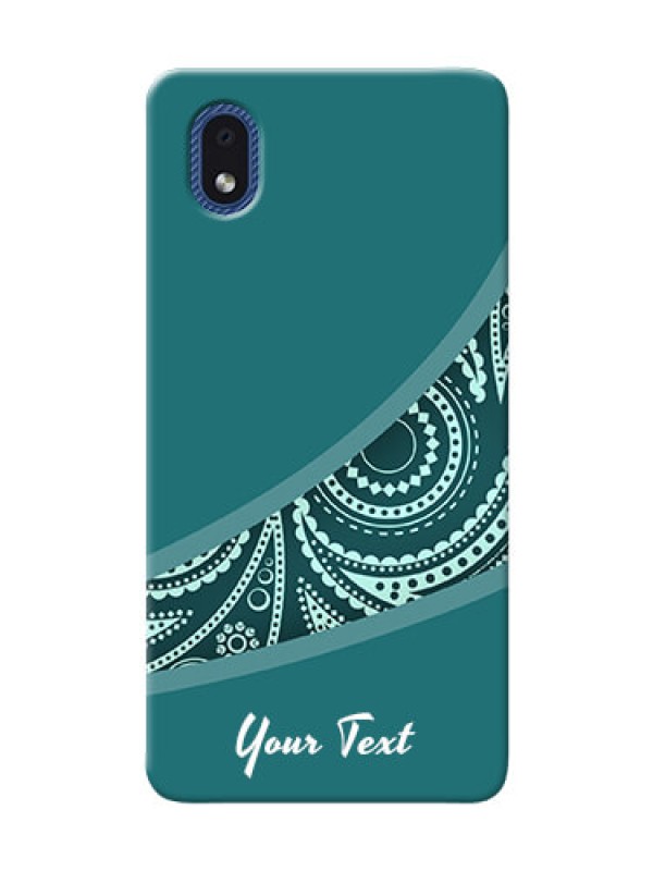 Custom Galaxy M01 Core Custom Phone Covers: semi visible floral Design